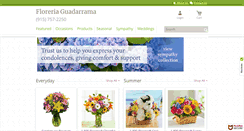 Desktop Screenshot of floreriaguadarrama.net