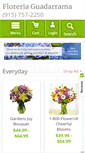 Mobile Screenshot of floreriaguadarrama.net